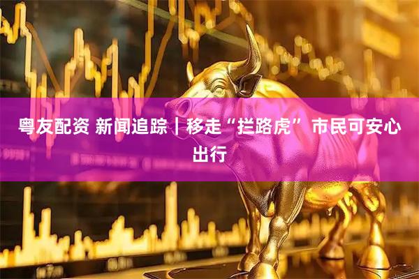 粤友配资 新闻追踪｜移走“拦路虎” 市民可安心出行