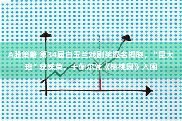 A股策略 第34届白玉兰戏剧奖提名揭晓，“昆大班”获殊荣，于佩尔凭《樱桃园》入围